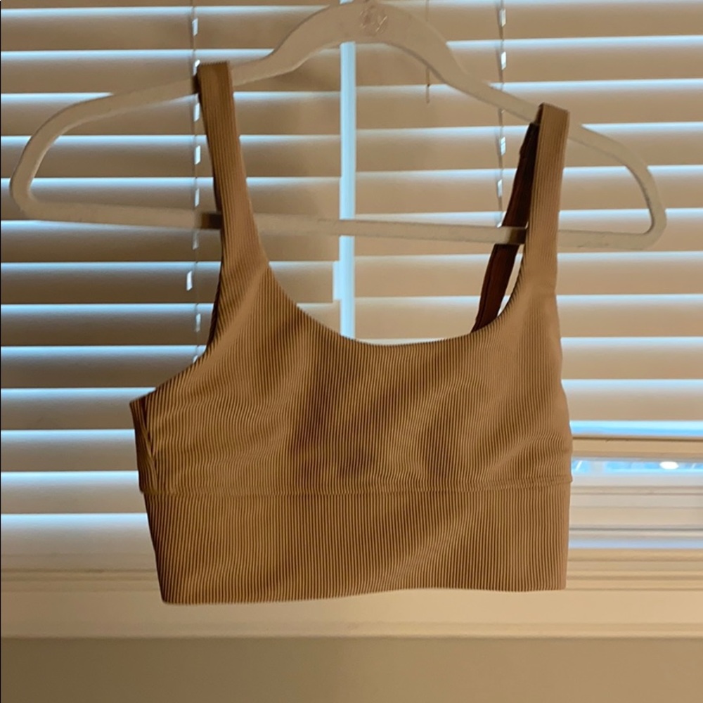 Beach riot ribbed sports bra